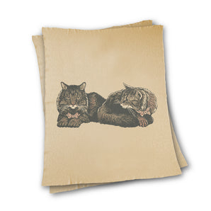 Custom Cat Knitted Blanket