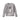 Grey knitted sweater with a brindle boxer on the chest, laid flat
