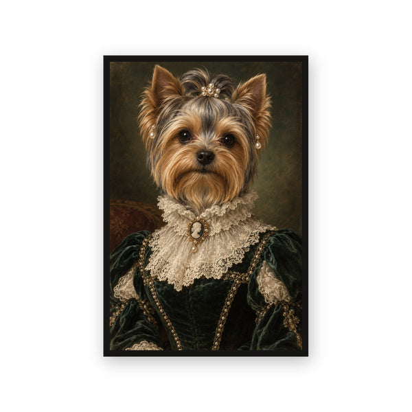 The Lady portrait style