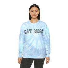 Load image into Gallery viewer, CAT MOM Unisex Tie-Dye Sweatshirt