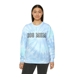 Dog Mom Unisex Tie-Dye Sweatshirt