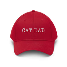 Load image into Gallery viewer, CAT DAD Twill Cap