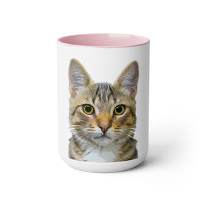 Your pet on a mug, 15 oz size
