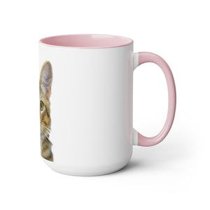 Your pet on a mug, 15 oz size