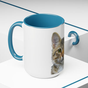 Your pet on a mug, 15 oz size