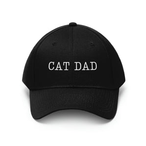 CAT DAD Twill Cap