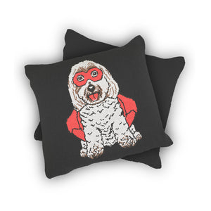 Dog Full Body - Custom Knitted Pillow