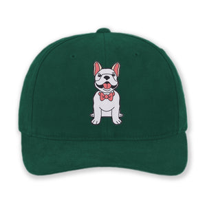 Dog Wearing Bowtie - Custom Cotton Hat