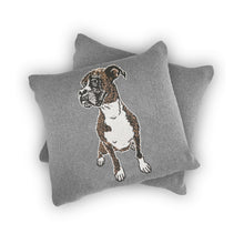 Load image into Gallery viewer, Dog Full Body - Custom Knitted Pillow