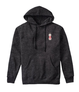 Dog With Sweater and Reindeer Ears - Custom Embroidered Hoodie