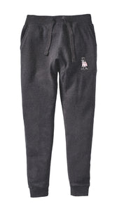 Dog Wearing Sweater - Custom Embroidered Lounge Pants