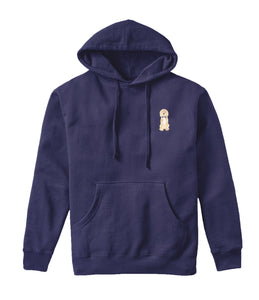 Dog With Bow Tie - Custom Embroidered Hoodie