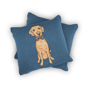 Dog Full Body - Custom Knitted Pillow
