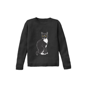 Plain Cat - Custom Knitted Sweater