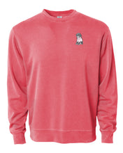 Load image into Gallery viewer, Dog Wearing Sweater- Custom Embroidered Acid Wash Pullover