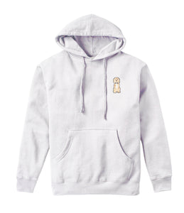 Dog With Bow Tie - Custom Embroidered Hoodie