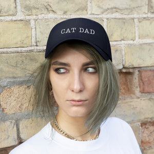 CAT DAD Twill Cap