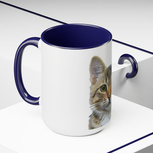 Your pet on a mug, 15 oz size