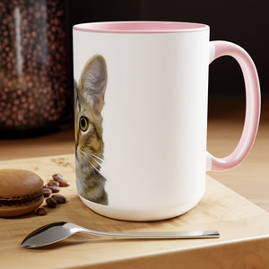 Your pet on a mug, 15 oz size
