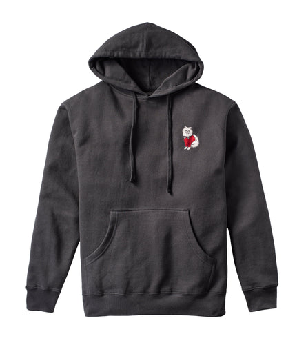 Dog With Bow Tie and Sweater - Custom Embroidered Hoodie