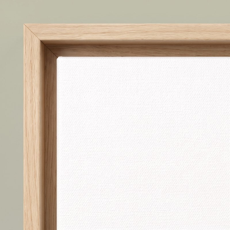 Natural frame — corner detail